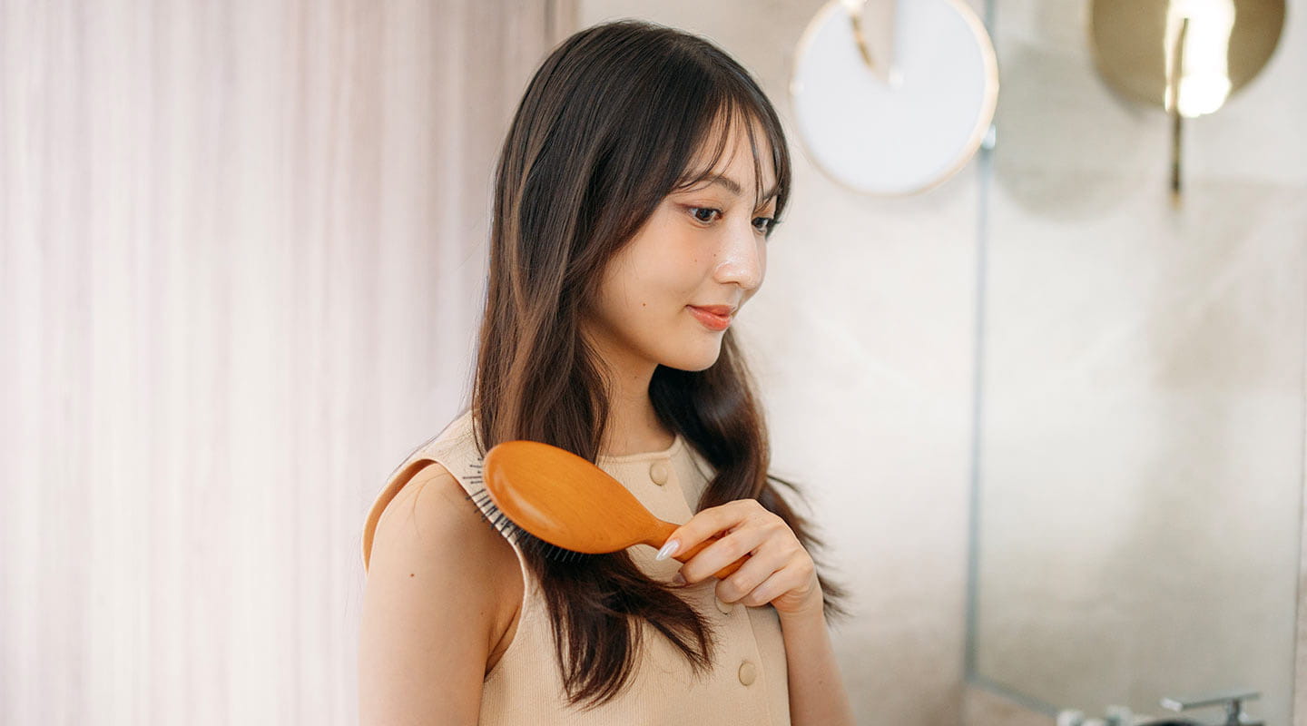 髪が細くなる原因とは？