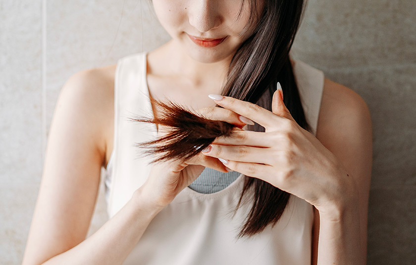 切れ毛が増える原因は