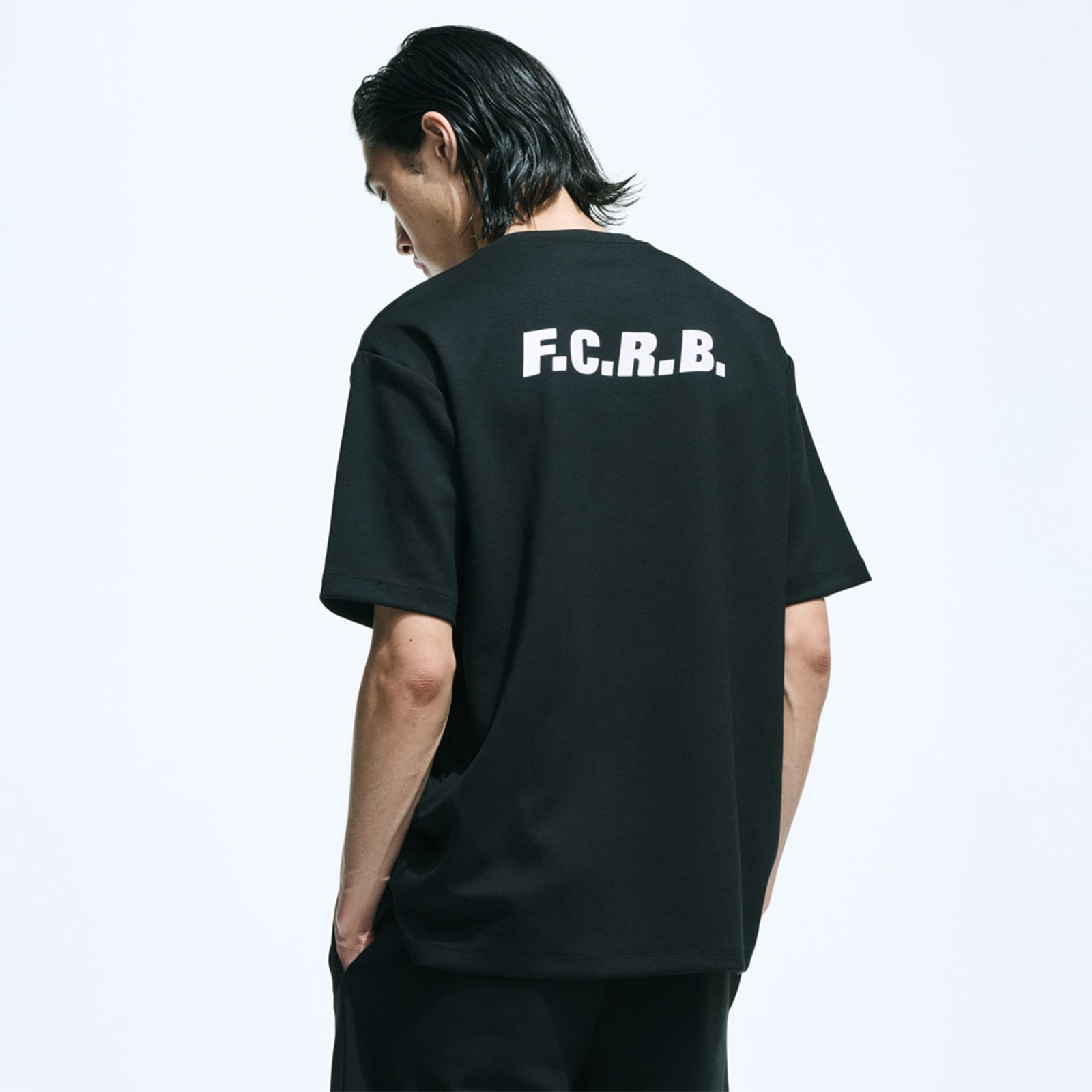 シックスパッド × F.C.R.B. リカバリー オーバーサイズTシャツ ブラック S