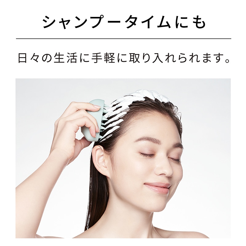 リファハートブラシフォースカルプ(マットミント) +ギフトスリーブセット