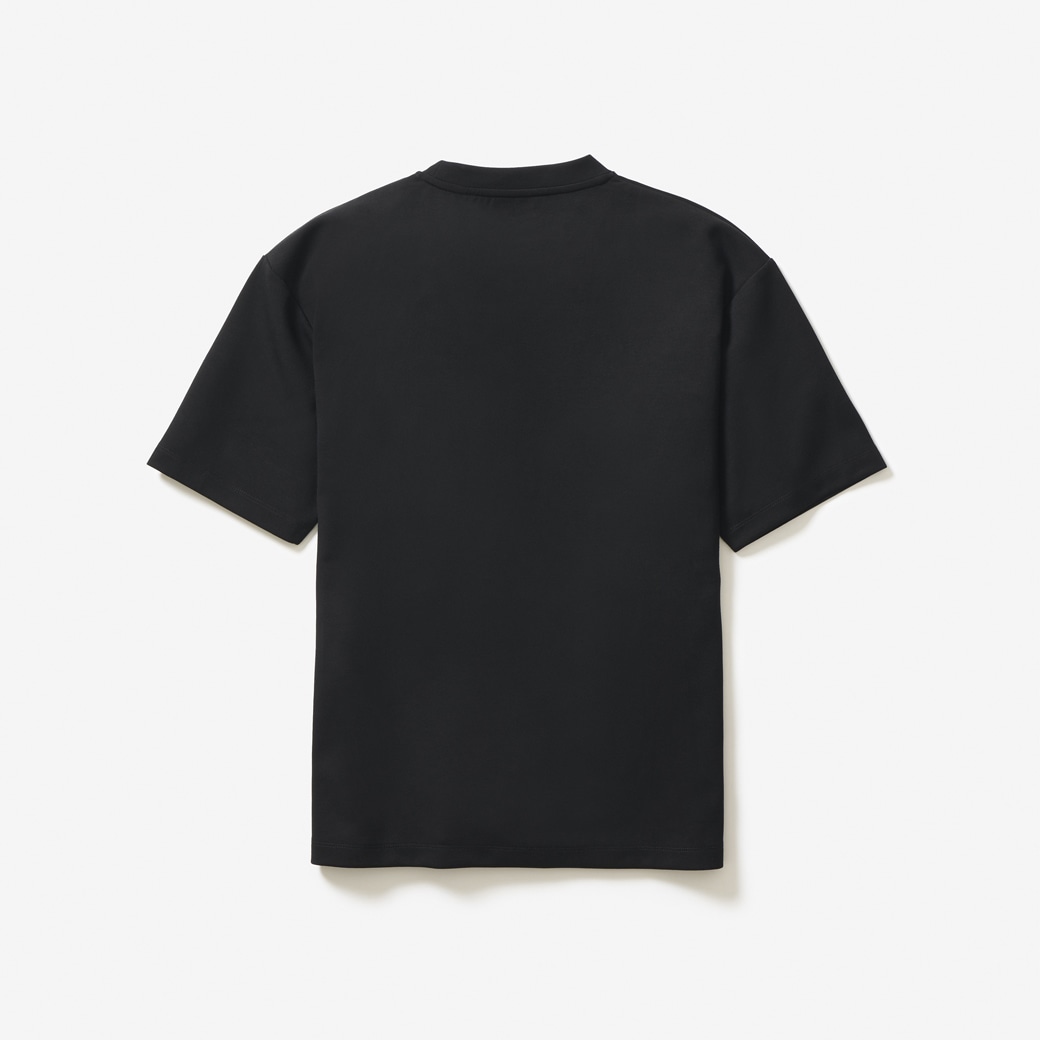 シックスパッド リカバリーウェア オーバーサイズTシャツ ブラック S