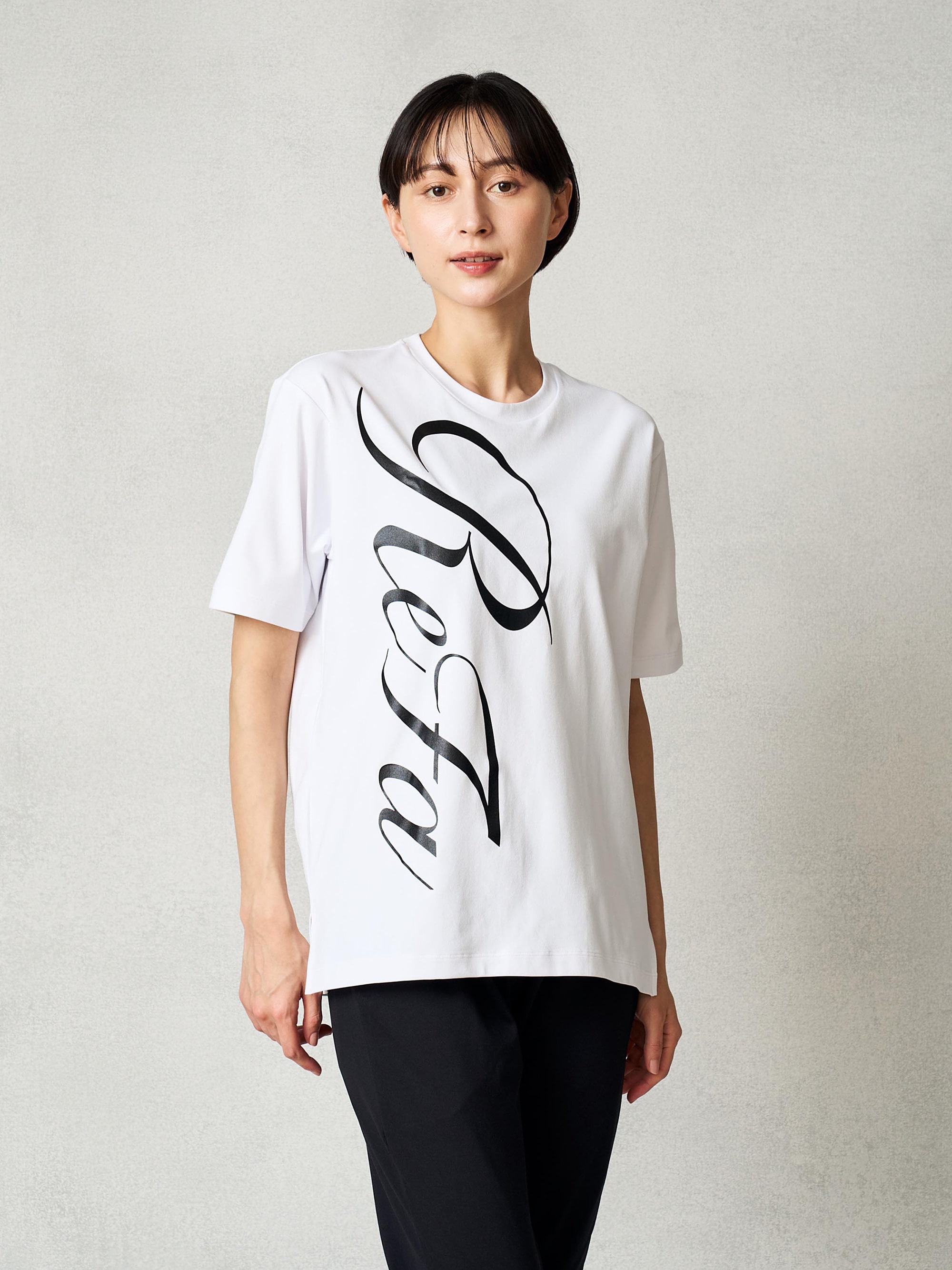 コンフォートジャージー クルーネックTシャツリファロゴ