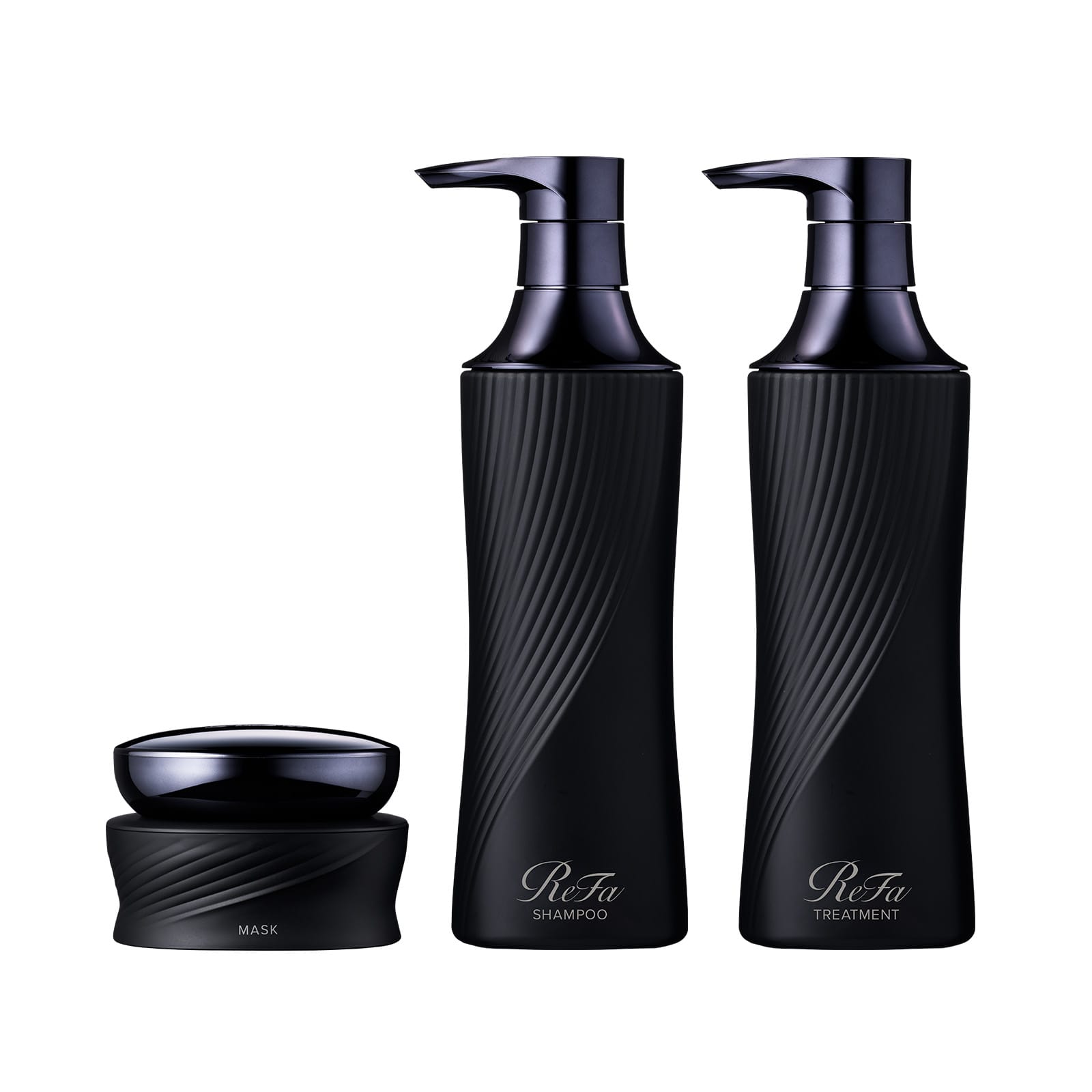 リファ ビューテックシャンプー 500mL(ブラック)& リファ ビューテックトリートメント 500g(ブラック)& リファ ビューテックマスク 130g(ブラック) セット