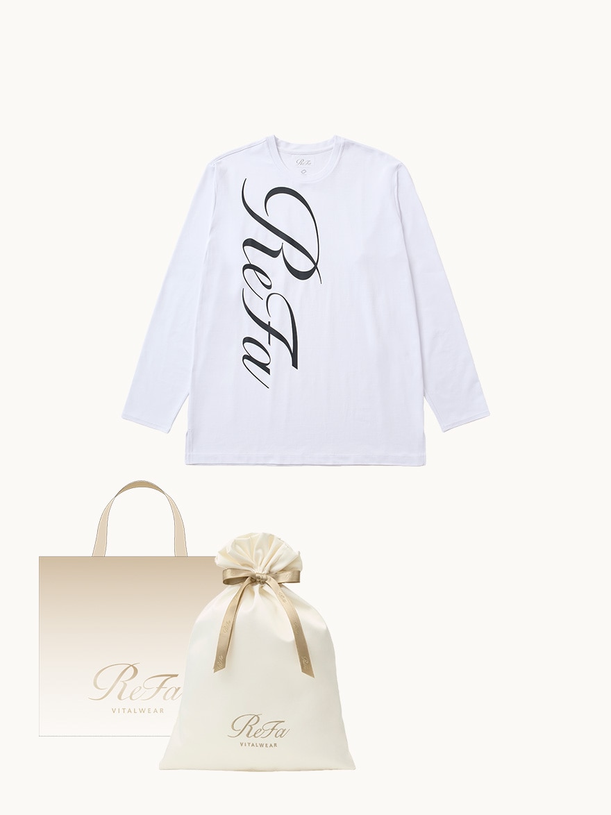 ［ギフトセット］コンフォートジャージー クルーネックロングTシャツリファロゴ［一般医療機器］
