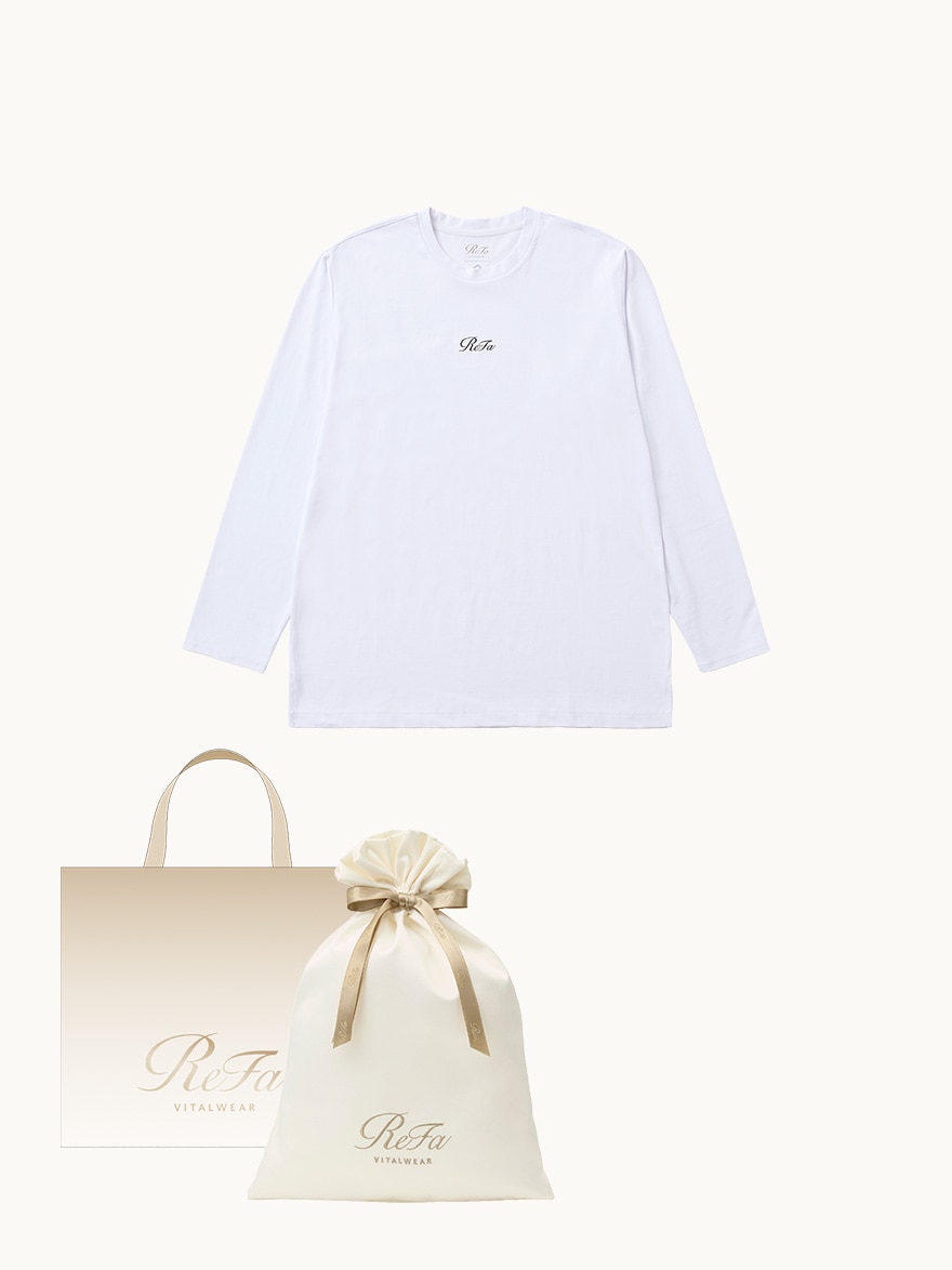 ［ギフトセット］コンフォートジャージー クルーネックロングTシャツ［一般医療機器］