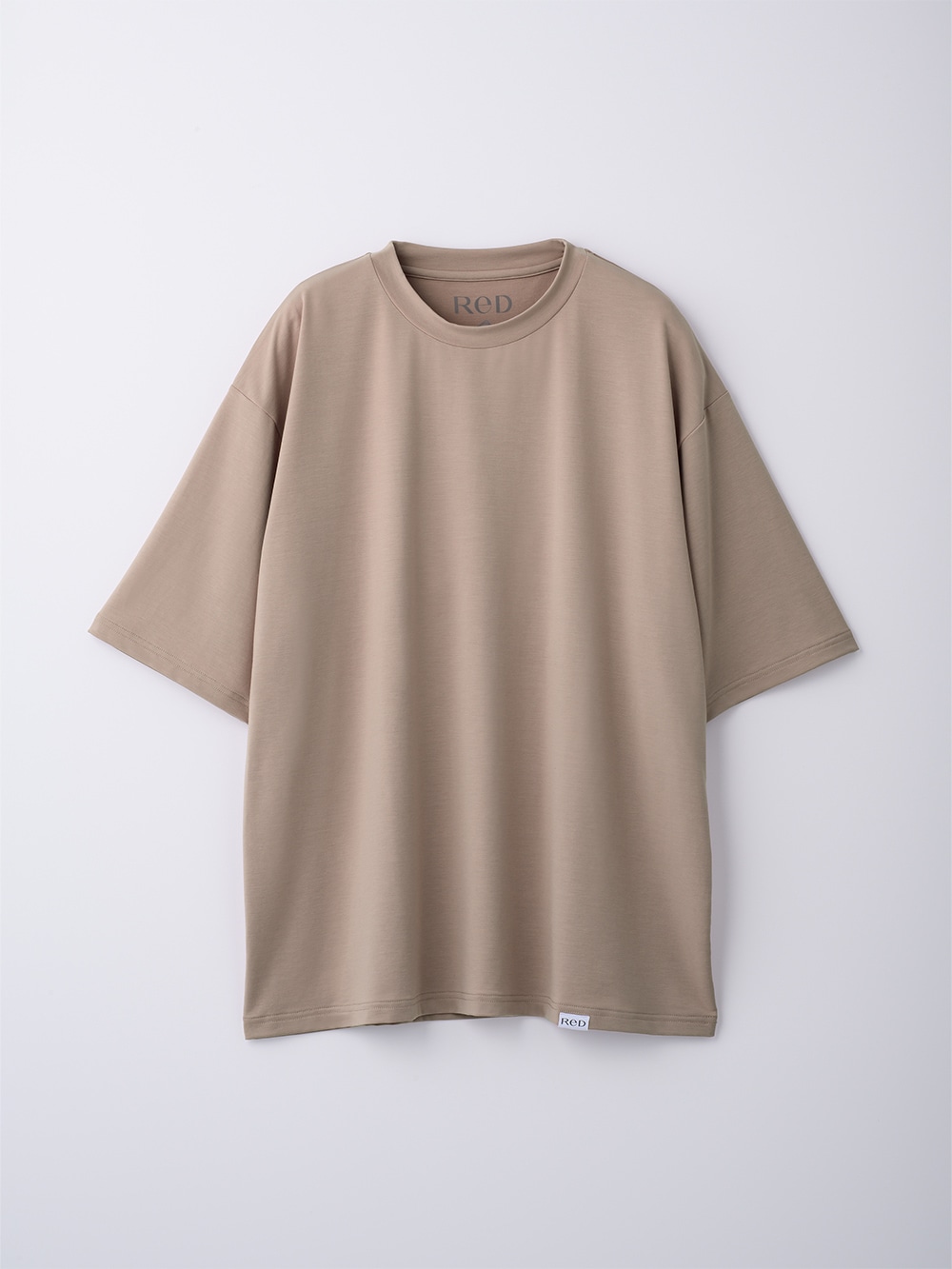 ReD ぐっすりパジャマ ベーシック プルオーバー半袖 ベージュ L