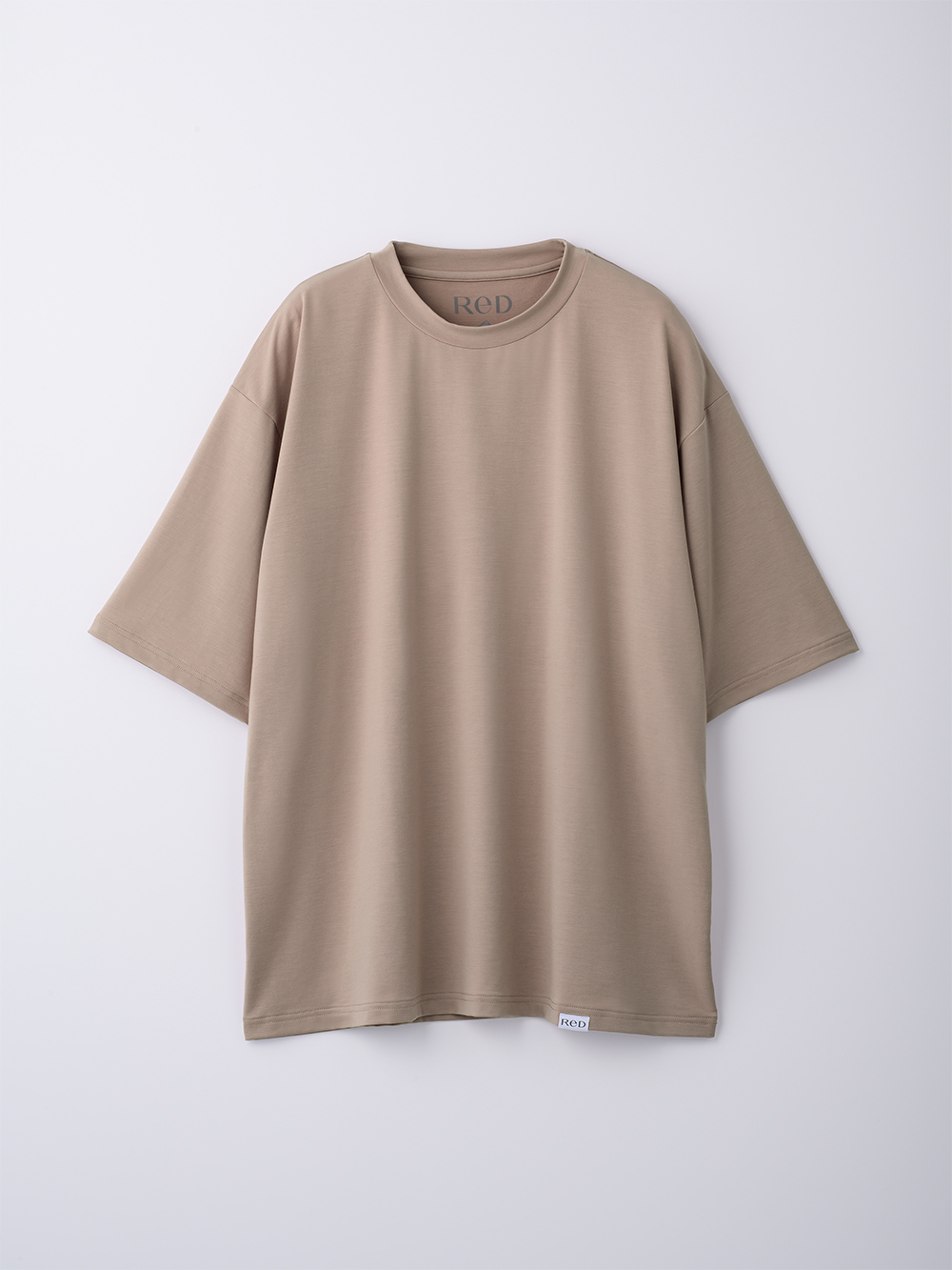 ReD ぐっすりパジャマ ベーシック プルオーバー半袖&ショートパンツ上下セット ベージュ L ベージュ L