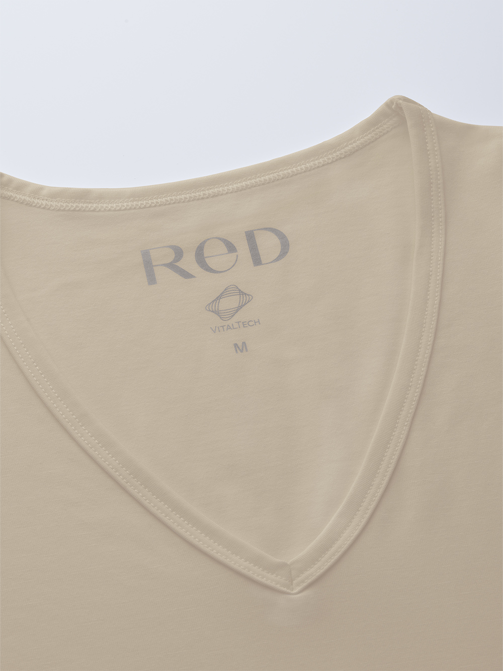 ReD バイタルテック Vネックインナー半袖 ベージュ S ベージュ S