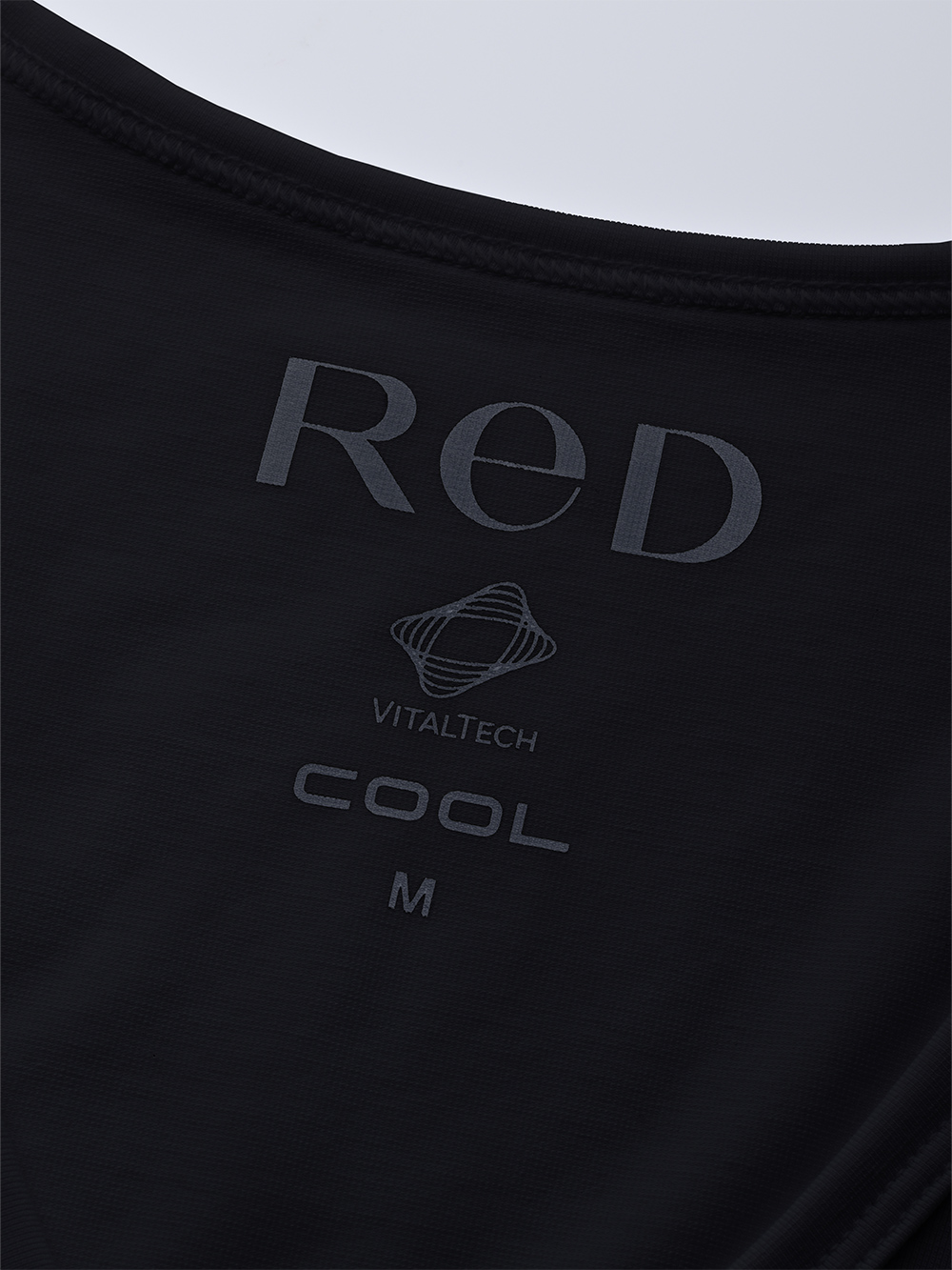 ReD バイタルテック Uネックインナー半袖(COOL) ブラック M ブラック M