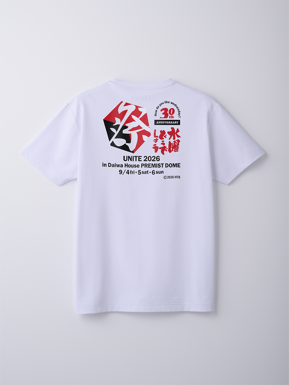 ReD バイタルテック クルーネック半袖(水曜どうでしょう祭コラボ) M ホワイト ホワイト M