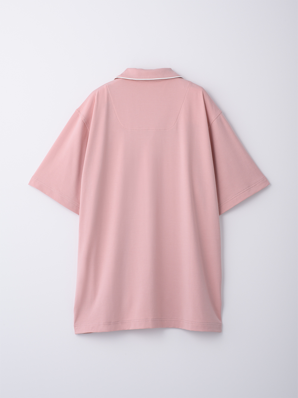ReD ぐっすりパジャマ ベーシック 前開き半袖&ハーフパンツ上下セット ピンク L ピンク L