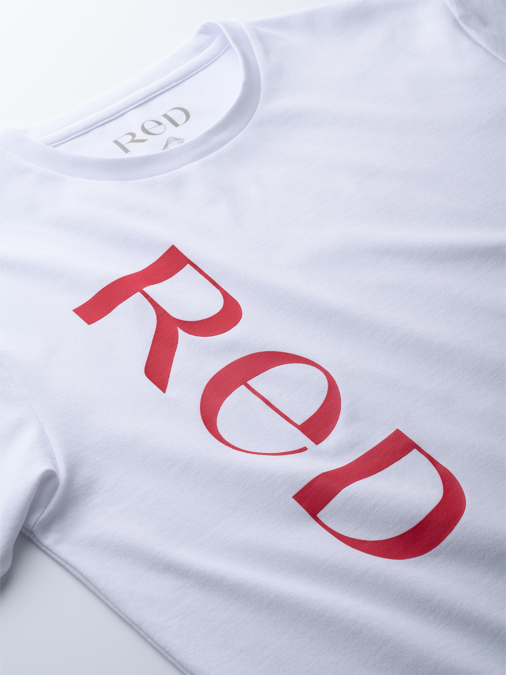 ReD バイタルテック クルーネック半袖(ロゴあり) ホワイト M ホワイト M