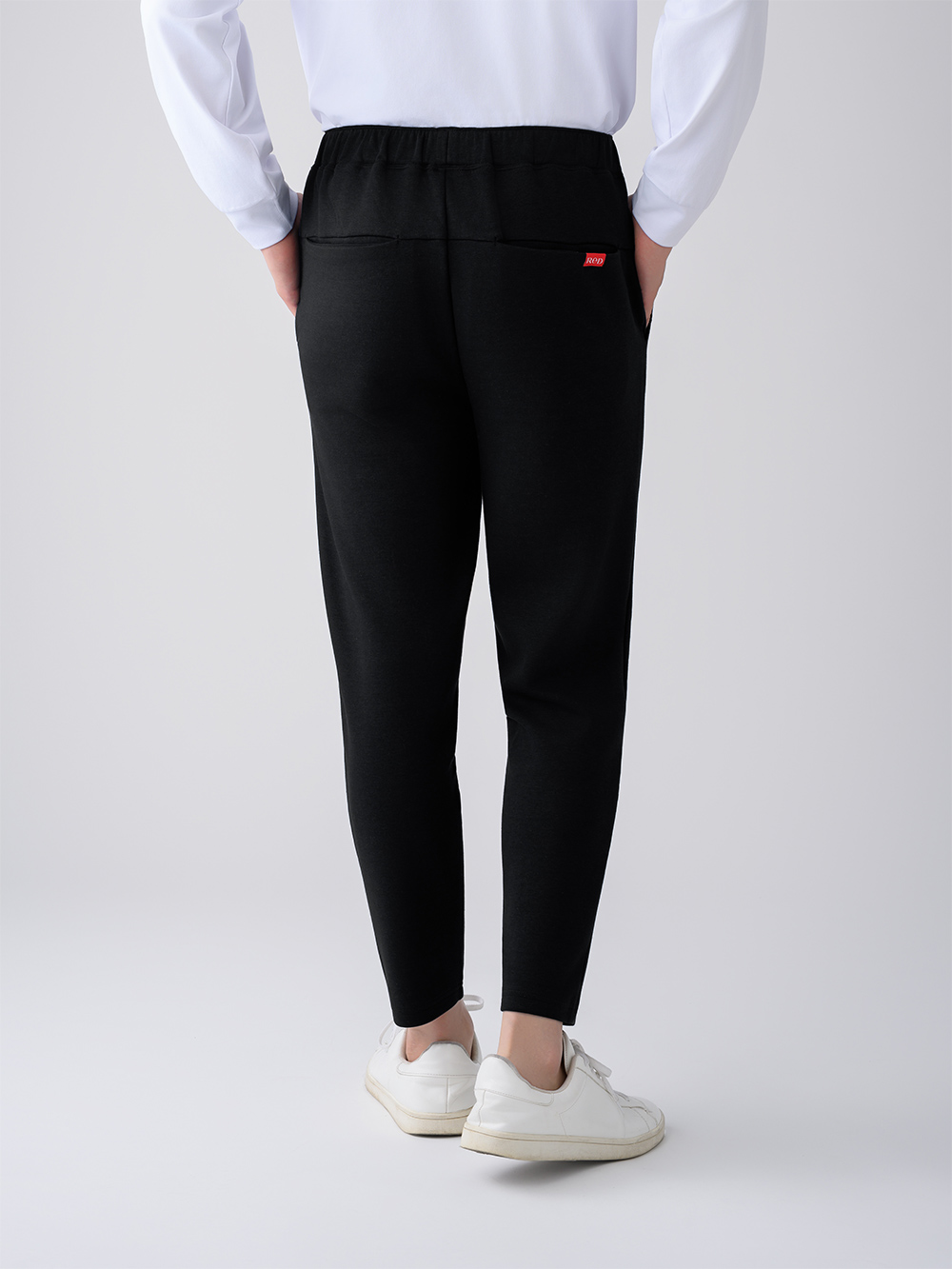 ReD バイタルテック ダンボールニット テーパードパンツ ブラック M ブラック M
