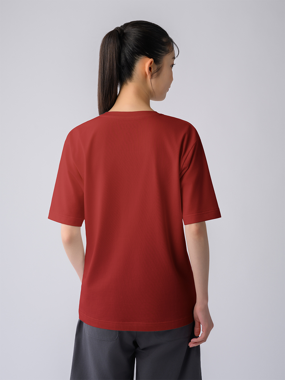 ReD バイタルテック コットン クルーネック半袖 レッド M レッド M