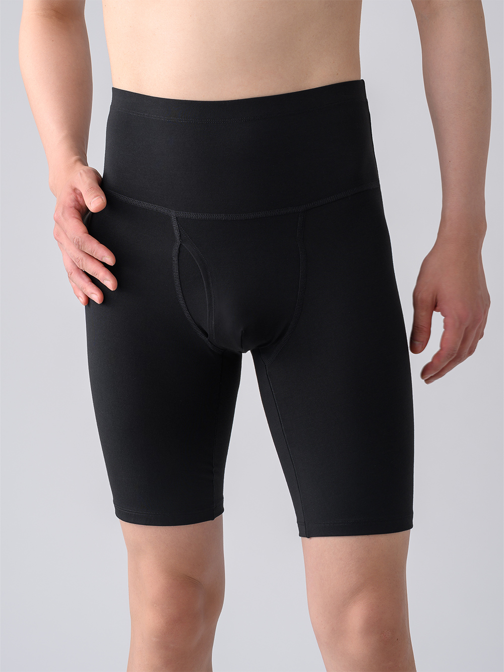 ReD バイタルテック ロングボクサーパンツ 腰コリ改善 ブラック M ブラック M