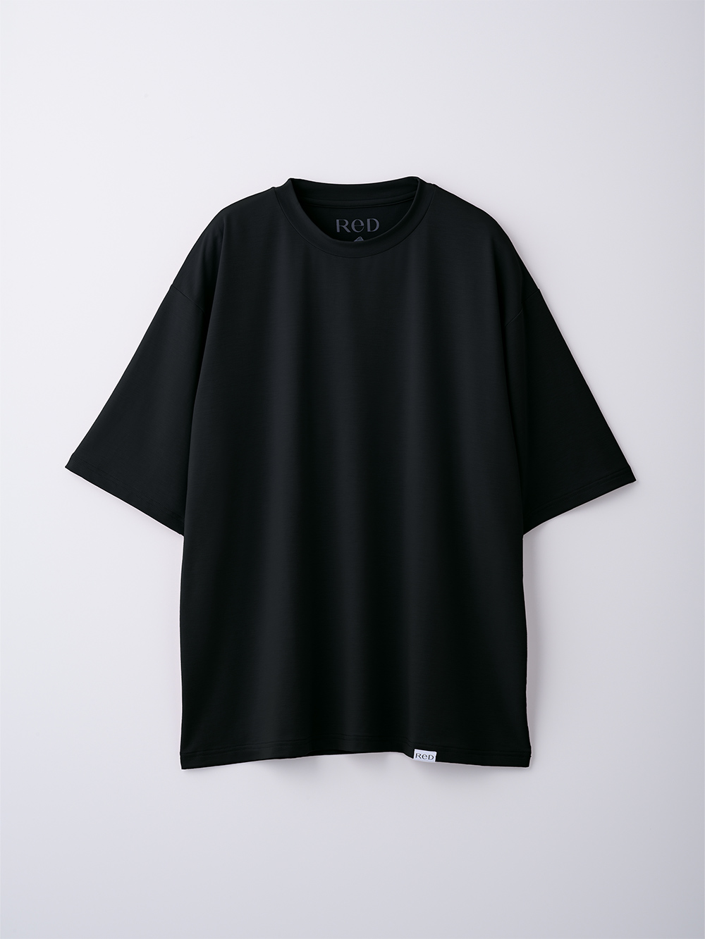 ReD ぐっすりパジャマ ベーシック プルオーバー半袖 ブラック 3L