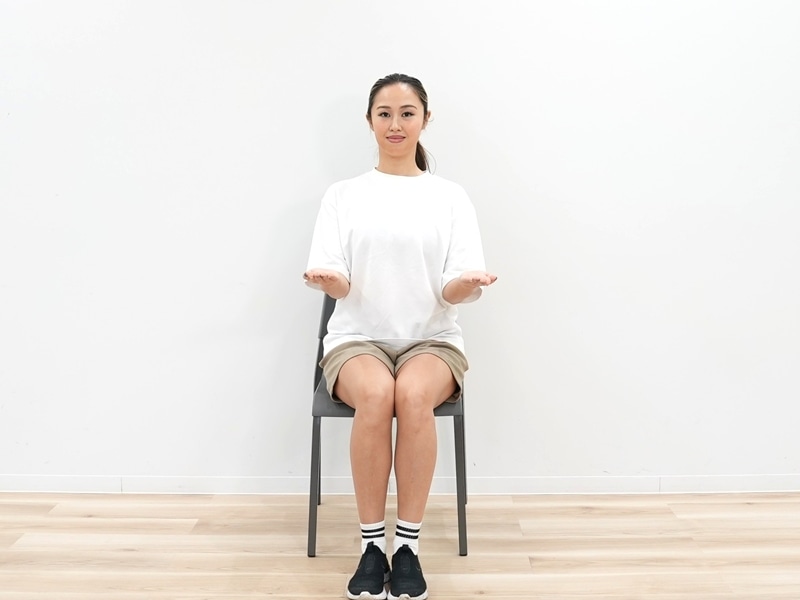 肩甲骨のストレッチ