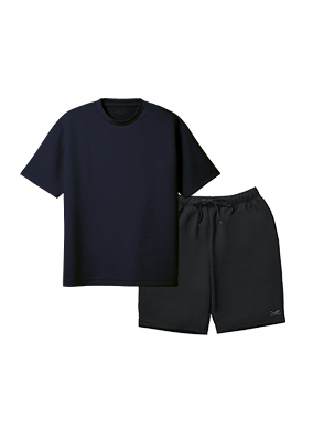 オーバーサイズTシャツ・ハーフパンツ上下セット