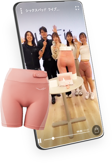 SIXPAD LIVE SHOPPING